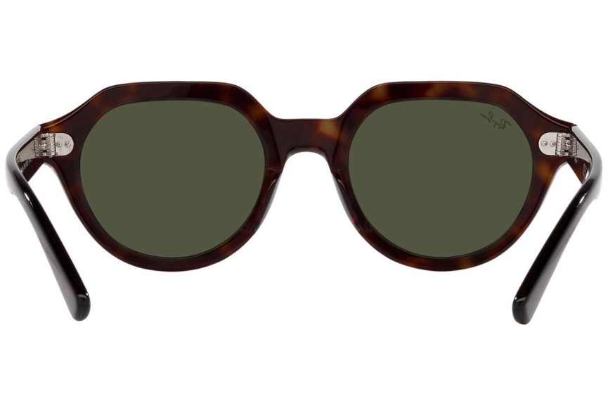 Zonnebril Ray-Ban Gina RB4399 902/31 Vierkant Havana