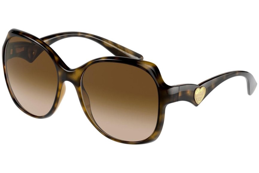 Zonnebril Dolce & Gabbana DG6154 502/13 Cat Eye Havana