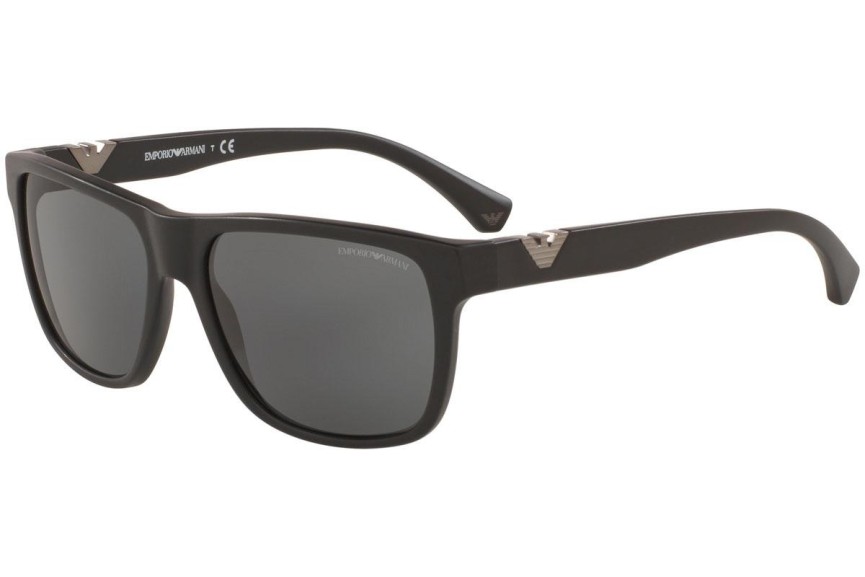 Zonnebril Emporio Armani EA4035 504287 Vierkant Zwart