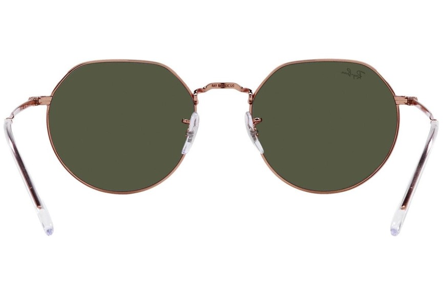 Zonnebril Ray-Ban Jack RB3565 920231 Ronde Bruin