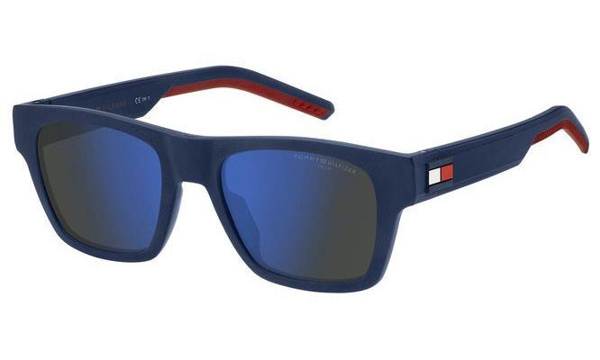 Zonnebril Tommy Hilfiger TH1975/S FLL/ZS Vierkant Blauw