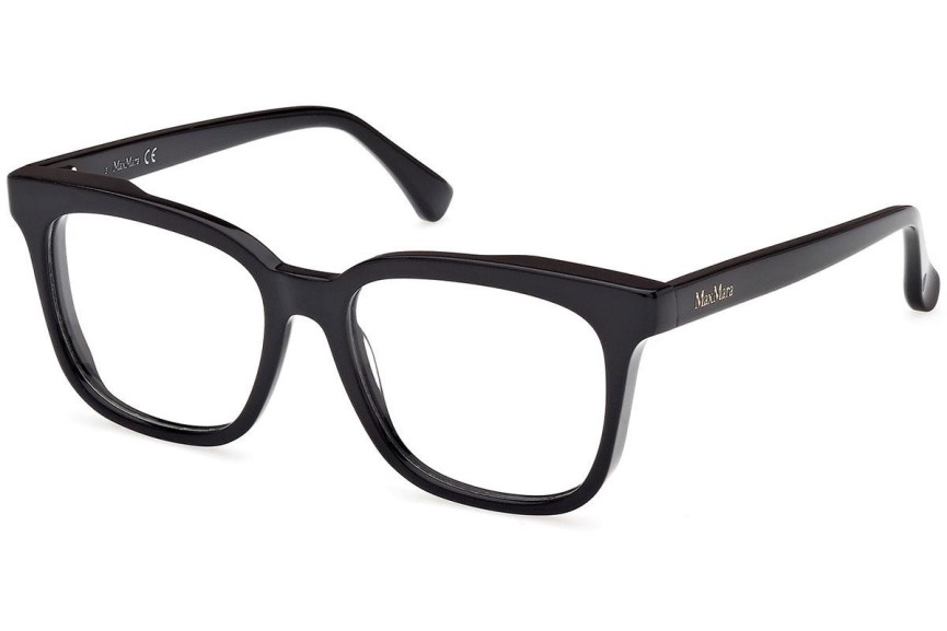 Brillen Max Mara MM5095 001 Vierkant Zwart