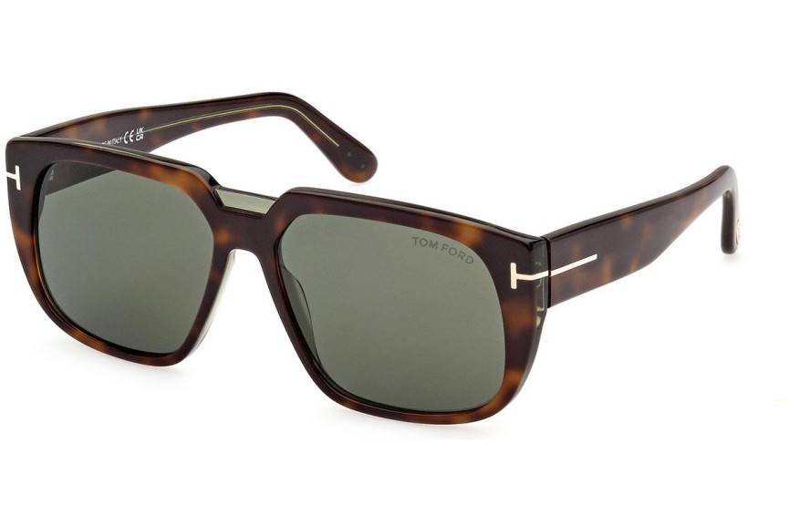 Zonnebril Tom Ford FT1025 56N Vierkant Havana