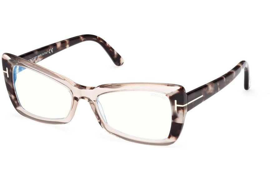 Brillen Tom Ford FT5879-B 057 Cat Eye Grijs