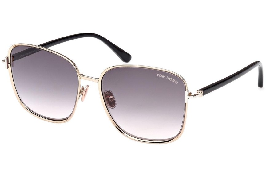 Zonnebril Tom Ford FT1029 28B Vierkant Goud