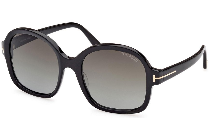 Zonnebril Tom Ford FT1034 01B Oversize Zwart