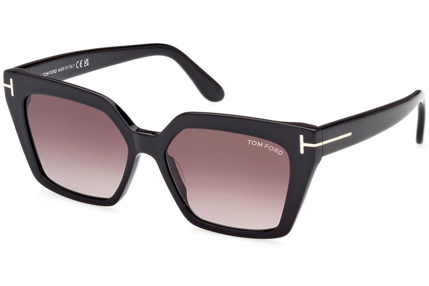 Zonnebril Tom Ford FT1030 01Z Cat Eye Zwart