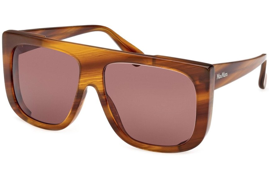 Zonnebril Max Mara MM0073 50E Flat Top Havana