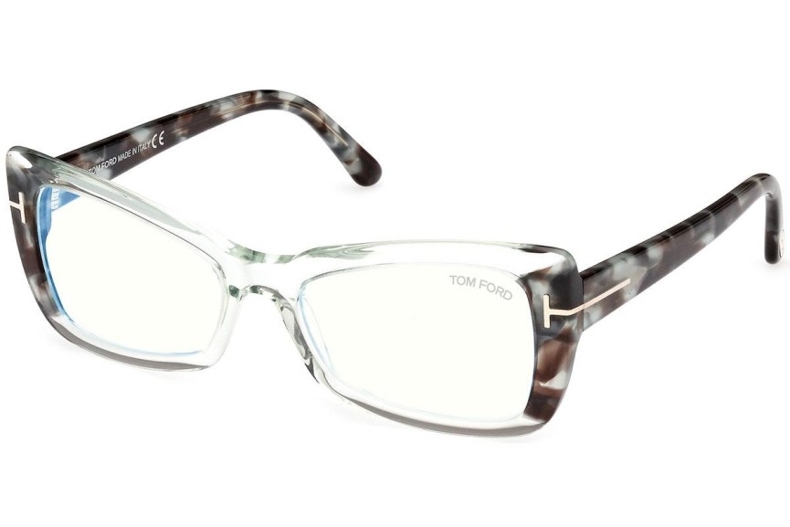 Brillen Tom Ford FT5879-B 093 Cat Eye Groen