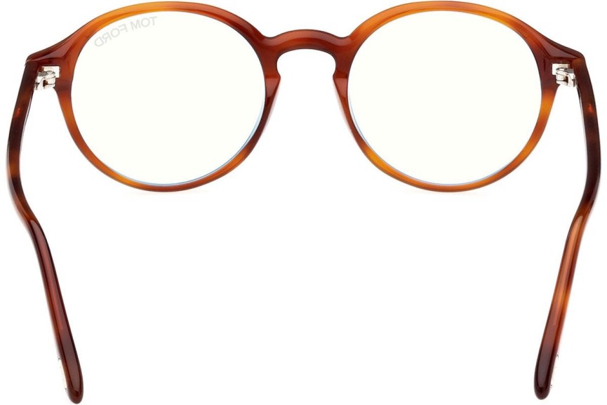 Brillen Tom Ford FT5867-B 053 Ronde Havana