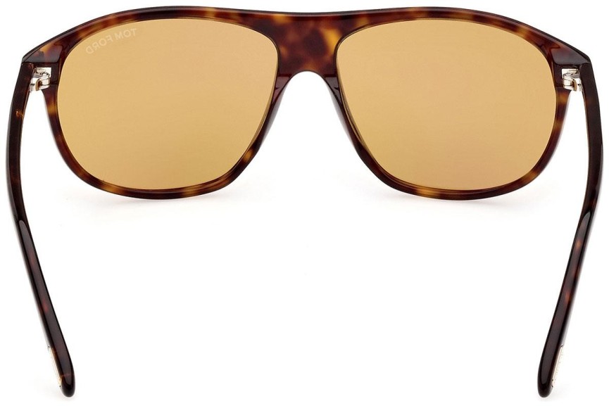 Zonnebril Tom Ford FT1027 52E Pilot Havana