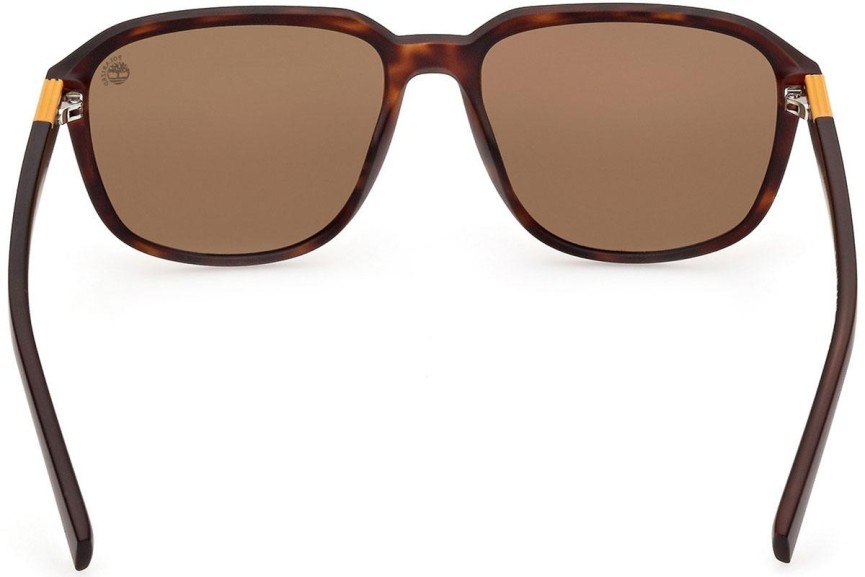 Zonnebril Timberland TB9311 52H Polarized Vierkant Havana