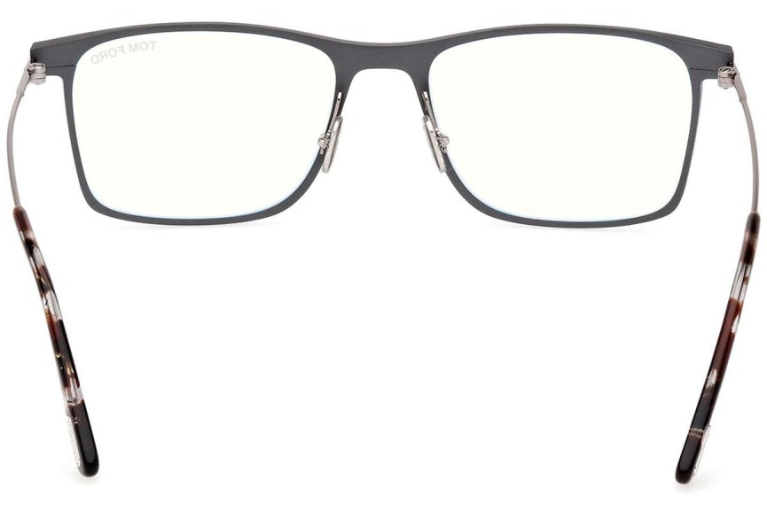 Brillen Tom Ford FT5865-B 020 Rechthoekige Grijs