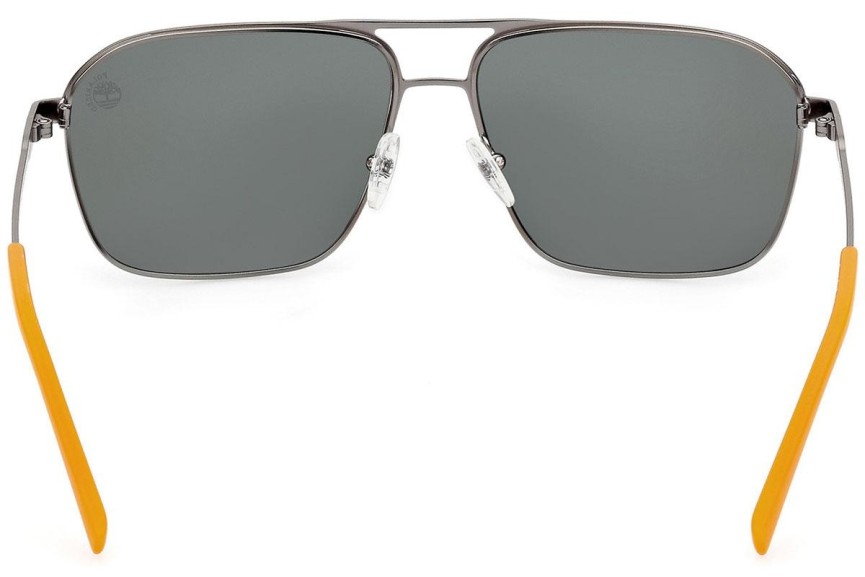 Zonnebril Timberland TB9316 09R Polarized Rechthoekige Zilver