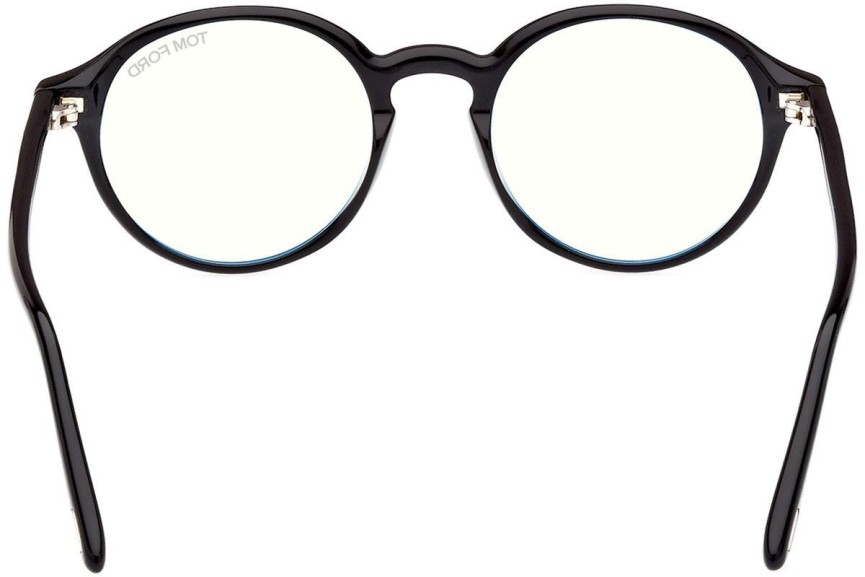 Brillen Tom Ford FT5867-B 001 Ronde Zwart