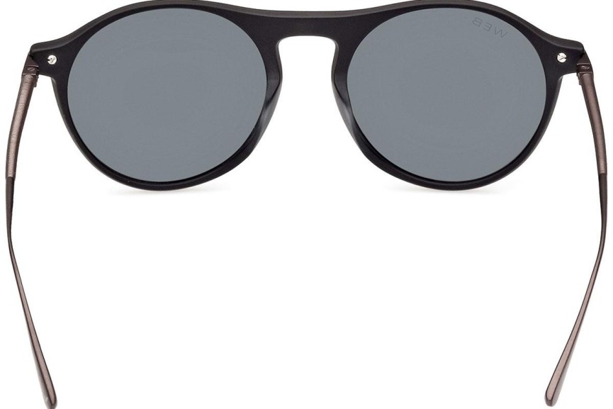 Zonnebril Web WE0346 02D Polarized Ronde Zwart