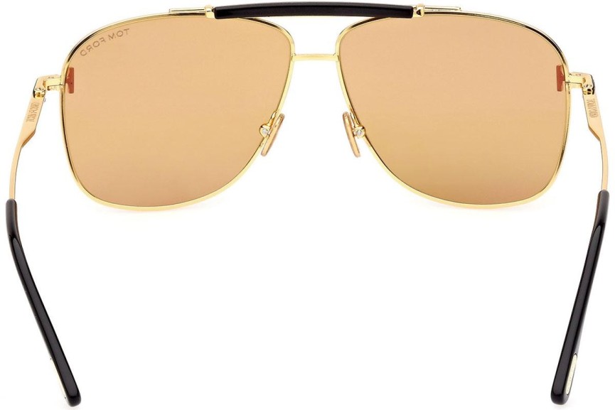 Zonnebril Tom Ford FT1017 30E Pilot Goud