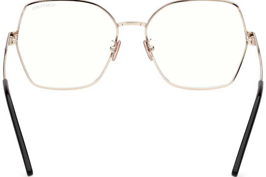 Brillen Tom Ford FT5876-B 032 Cat Eye Goud