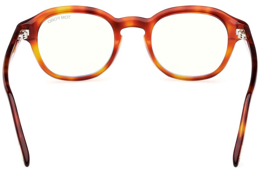 Brillen Tom Ford FT5871-B 053 Ronde Havana