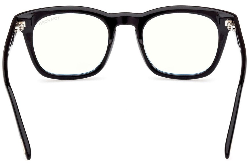 Brillen Tom Ford FT5870-B 001 Vierkant Zwart