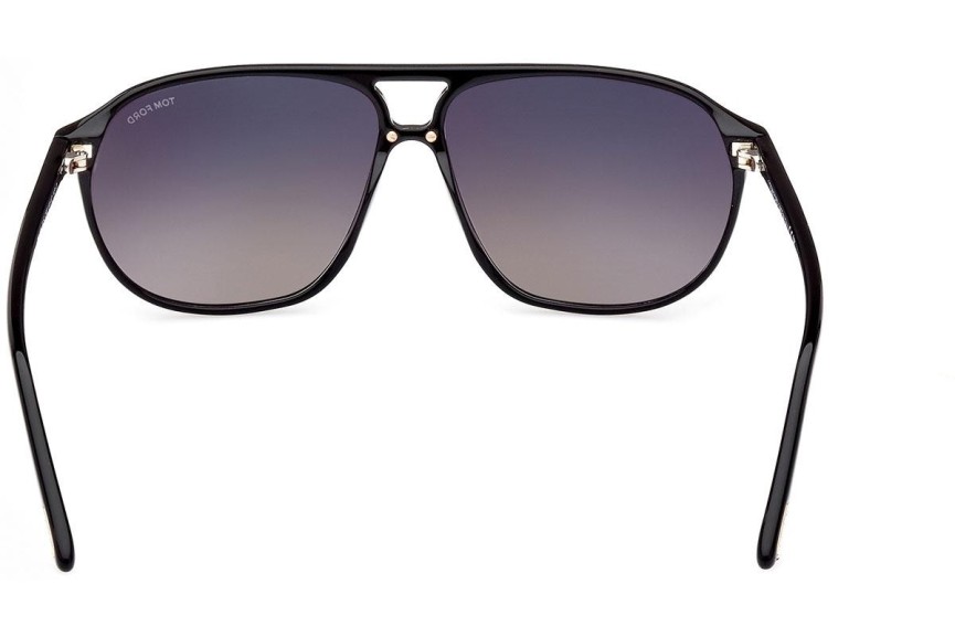 Zonnebril Tom Ford FT1026 01B Pilot Zwart