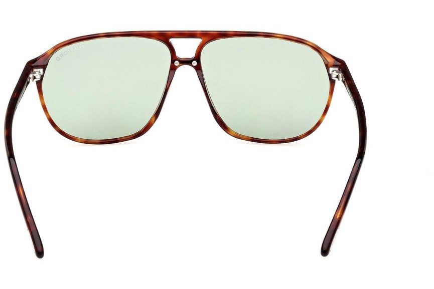 Zonnebril Tom Ford FT1026 54N Pilot Havana