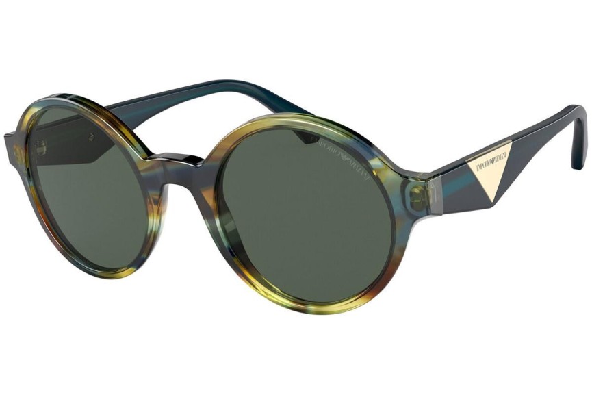 Zonnebril Emporio Armani EA4153 516871 Ronde Groen