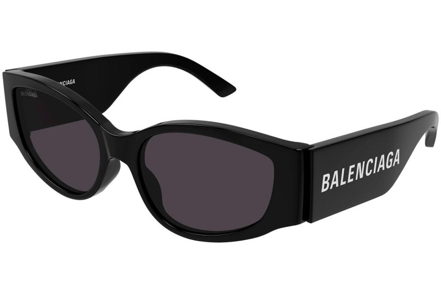 Zonnebril Balenciaga BB0258S 001 Rechthoekige Zwart