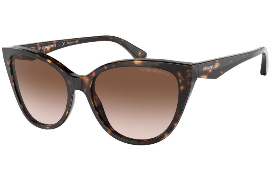 Zonnebril Emporio Armani EA4162 587913 Cat Eye Havana