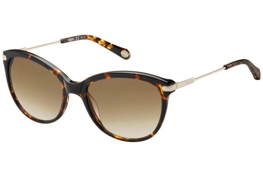 Zonnebril Fossil FOS2034/S TLF/S8 Cat Eye Havana