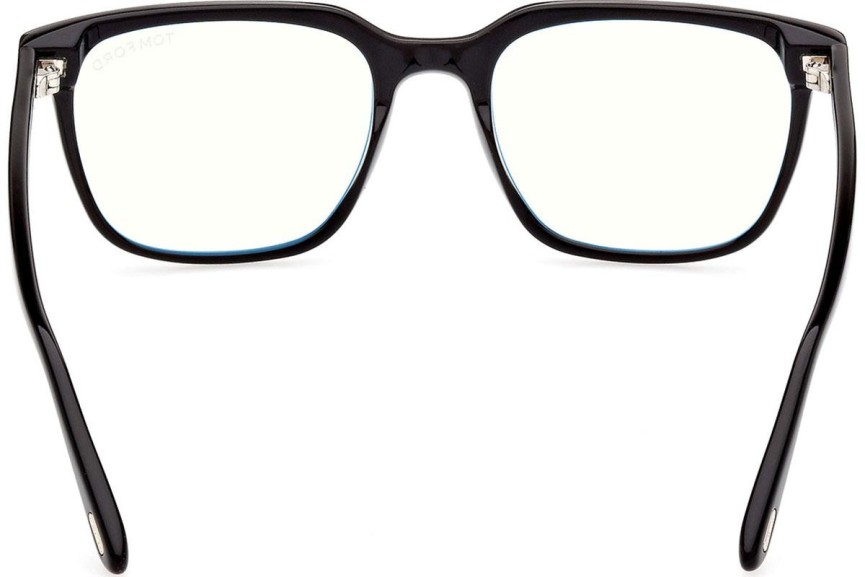 Brillen Tom Ford FT5818-B 001 Vierkant Zwart