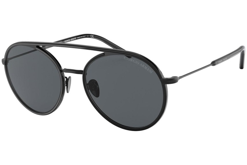 Zonnebril Giorgio Armani AR6121J 300187 Ronde Zwart