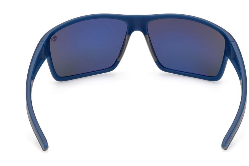 Zonnebril Timberland TB9277 91D Polarized Rechthoekige Blauw