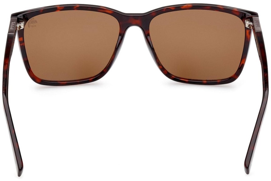 Zonnebril Timberland TB9280-H 52H Polarized Vierkant Havana