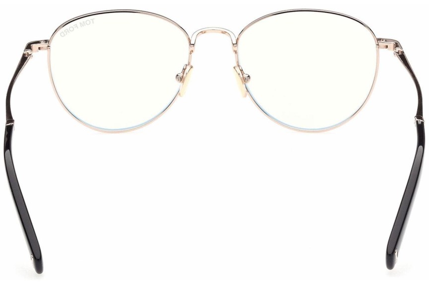 Brillen Tom Ford FT5749-B 028 Ronde Goud