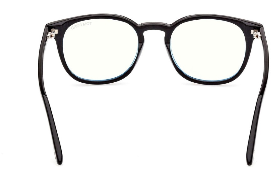 Brillen Tom Ford FT5819-B 001 Ronde Zwart