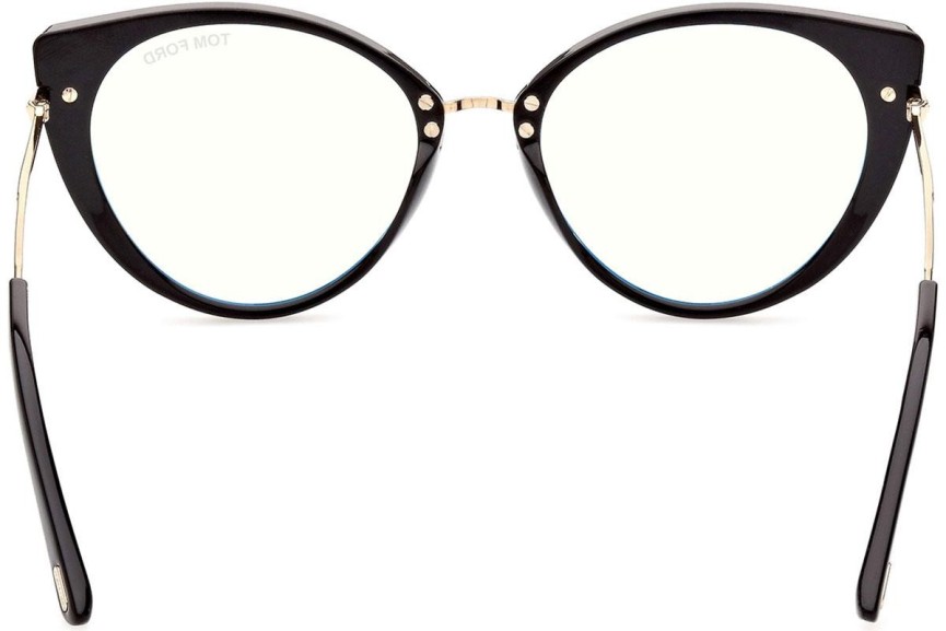 Brillen Tom Ford FT5815-B 001 Cat Eye Zwart