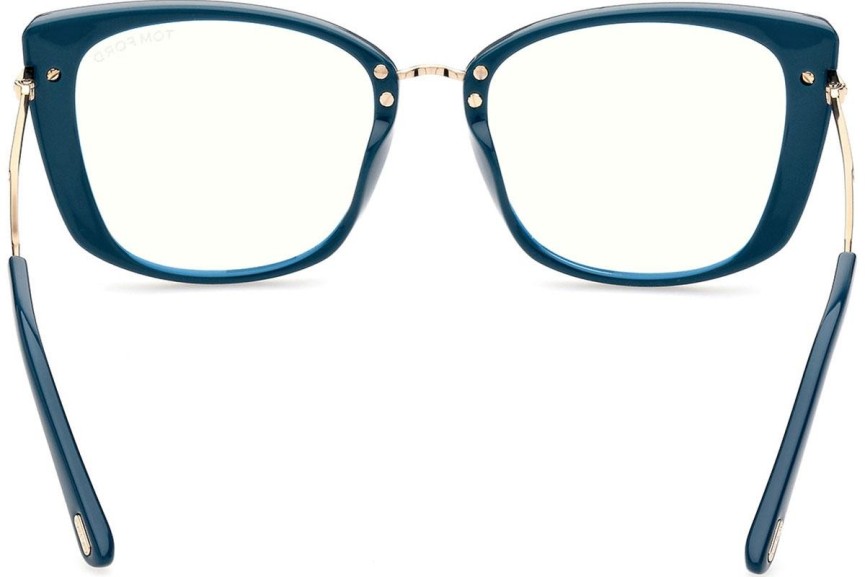 Brillen Tom Ford FT5816-B 089 Cat Eye Blauw