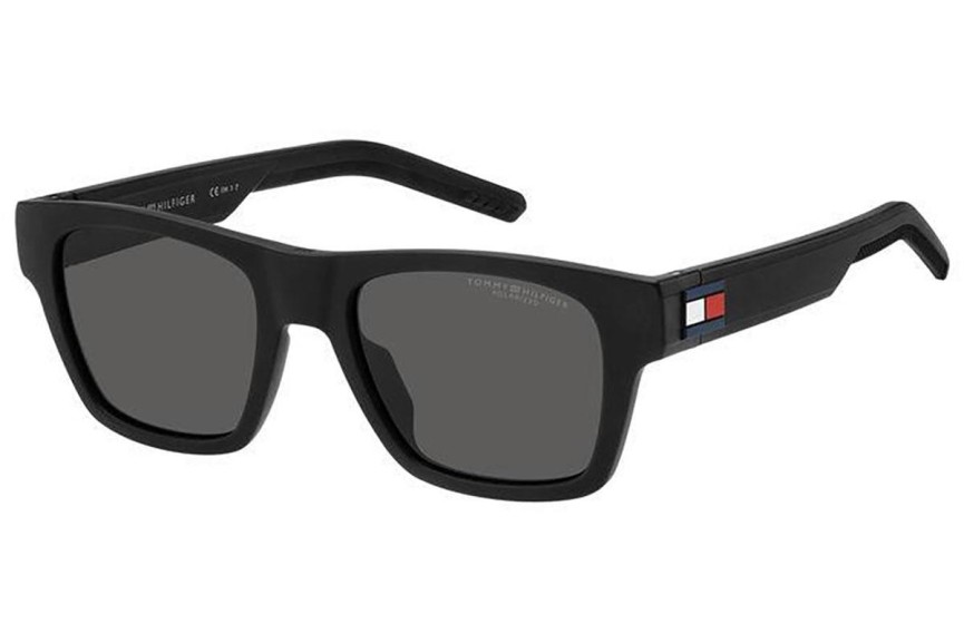 Zonnebril Tommy Hilfiger TH1975/S 003/M9 Polarized Vierkant Zwart