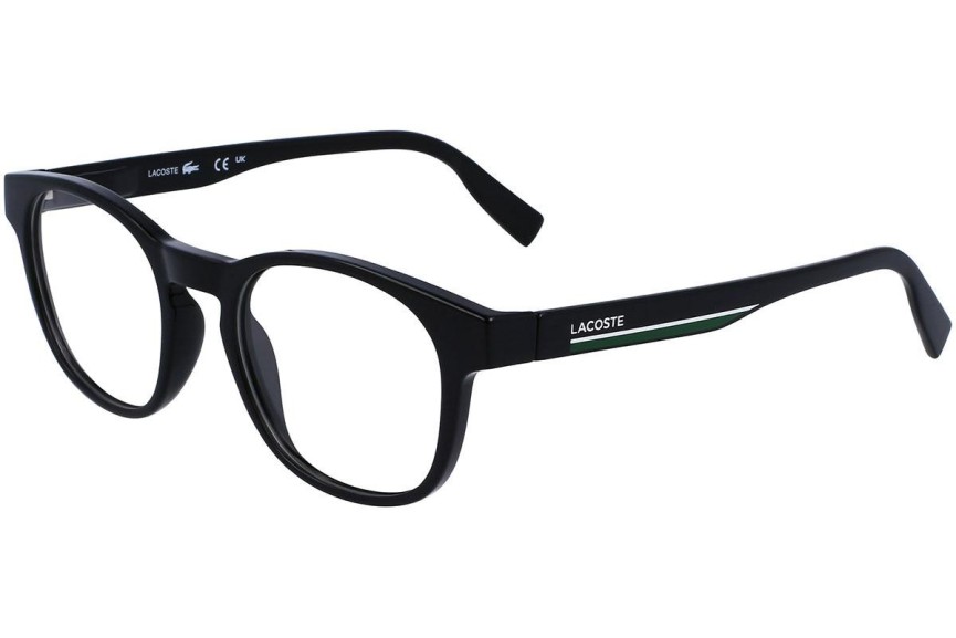 Brillen Lacoste L3654 001 Ronde Zwart