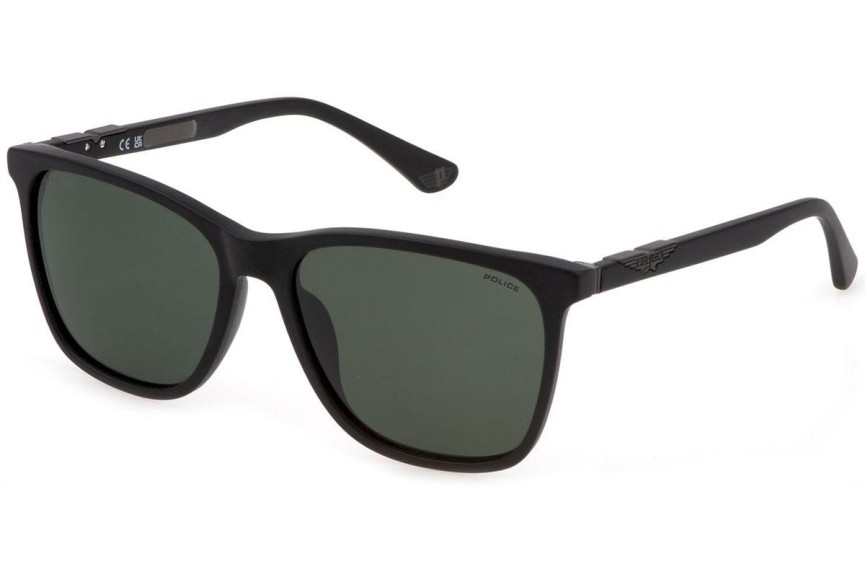 Zonnebril Police Origins 1 SPL872Z 703Z Polarized Vierkant Zwart