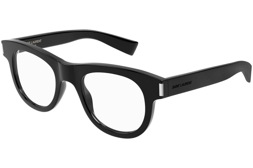 Brillen Saint Laurent SL571OPT 006 Ronde Zwart