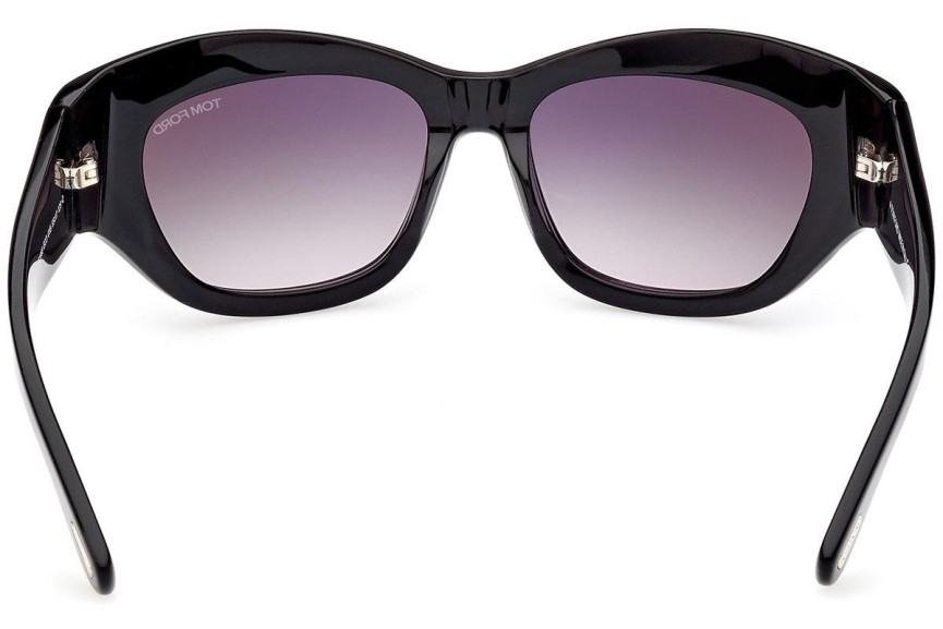 Zonnebril Tom Ford Brianna FT1065 01B Cat Eye Zwart