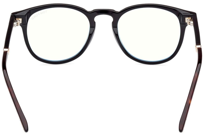 Brillen Tom Ford FT5891-B 005 Ronde Zwart