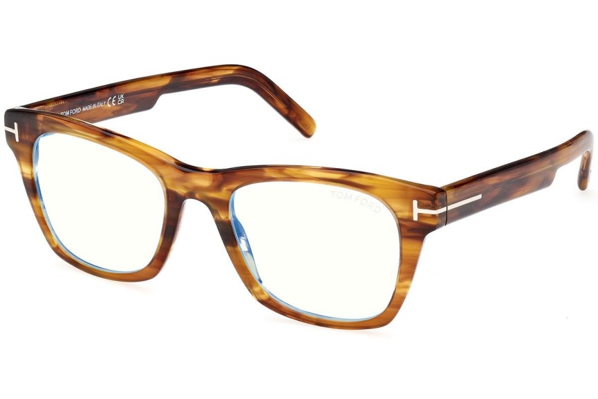 Brillen Tom Ford FT5886-B 047 Vierkant Verschillende kleuren