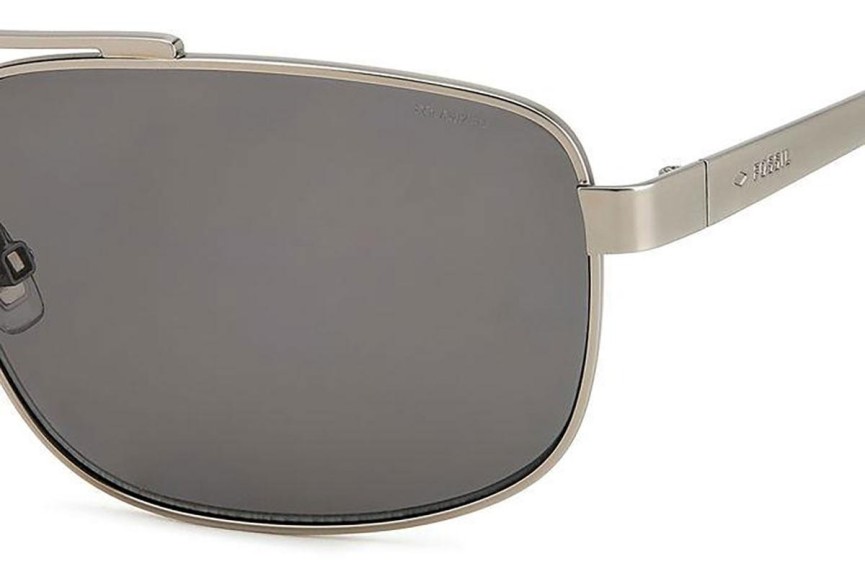 Zonnebril Fossil FOS2130/G/S R81/M9 Polarized Rechthoekige Zilver