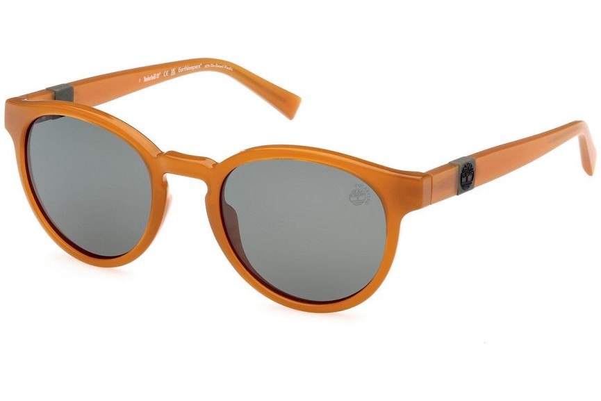 Zonnebril Timberland TB9323 47R Polarized Ronde Oranje