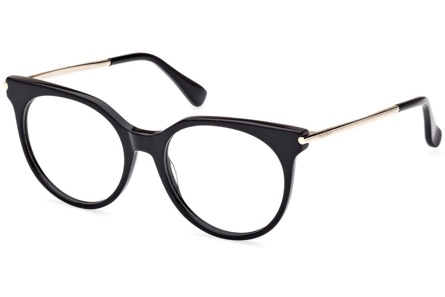 Brillen Max Mara MM5107 001 Ronde Zwart