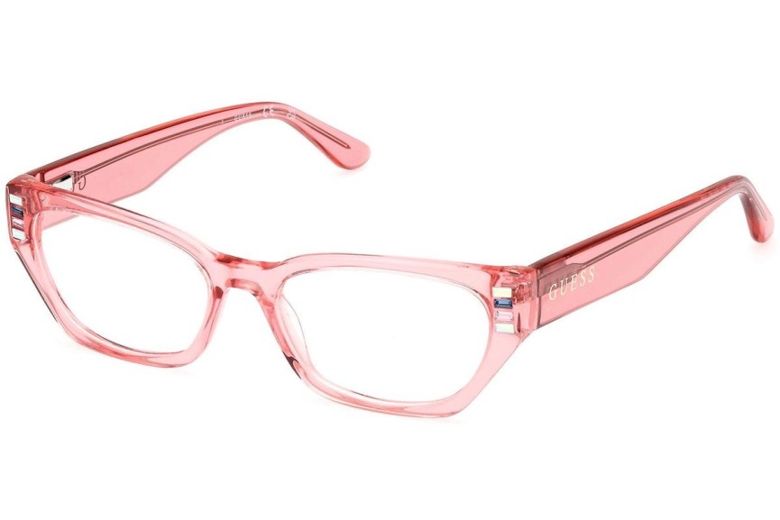 Brillen Guess GU2967 074 Cat Eye Roze