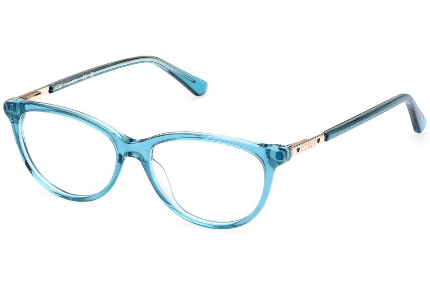 Brillen Guess GU9233 092 Cat Eye Blauw